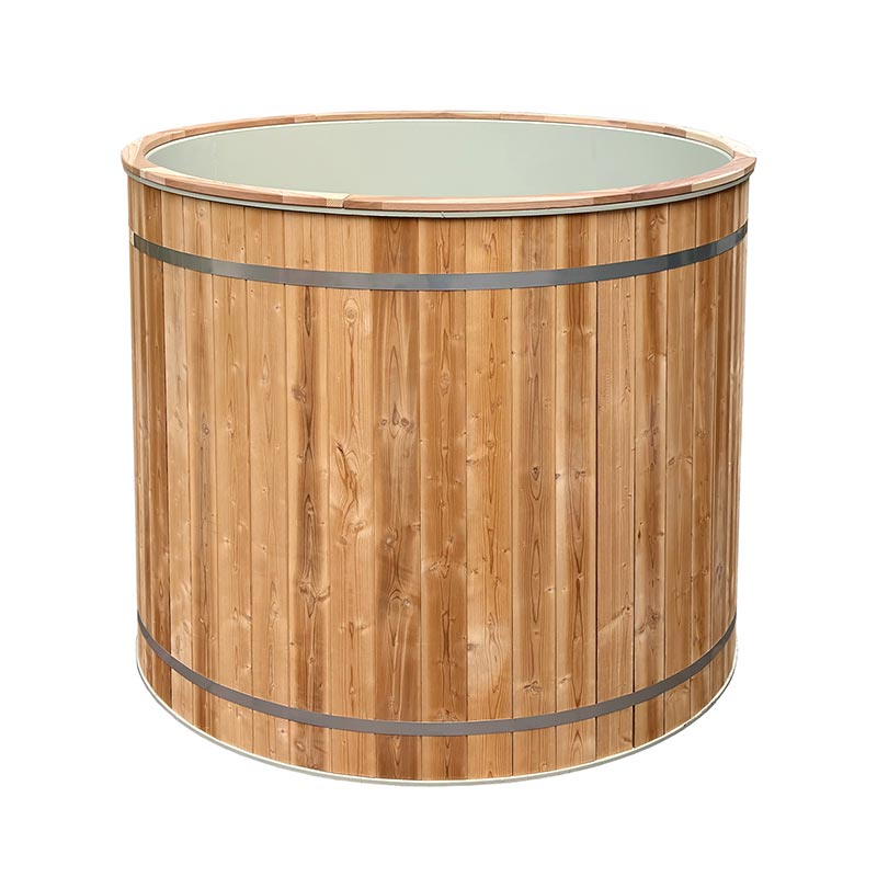 Hladna kopalna kad globoko potopne velikosti z oblogo iz nerjavečega jekla 304