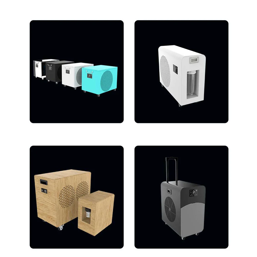 Compact Advanced Ice Bath Cold Plunge Chiller Filter