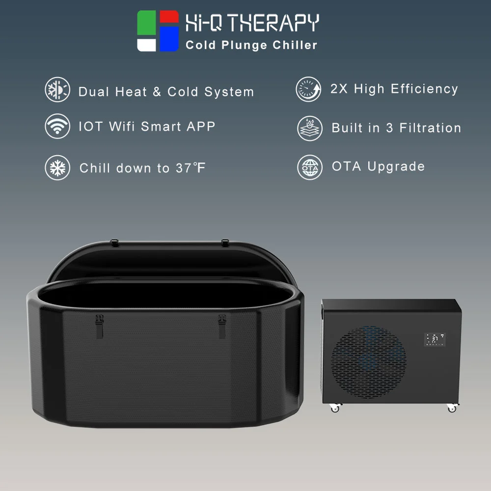 Compact Advanced Ice Bath Cold Plunge Chiller Filter