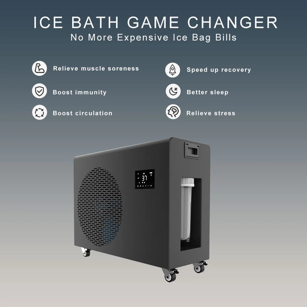 Compact Advanced Ice Bath Cold Plunge Chiller Filter